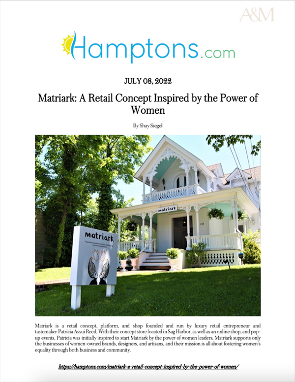 GRAMMAR featured in Hamptons.com - July 2022