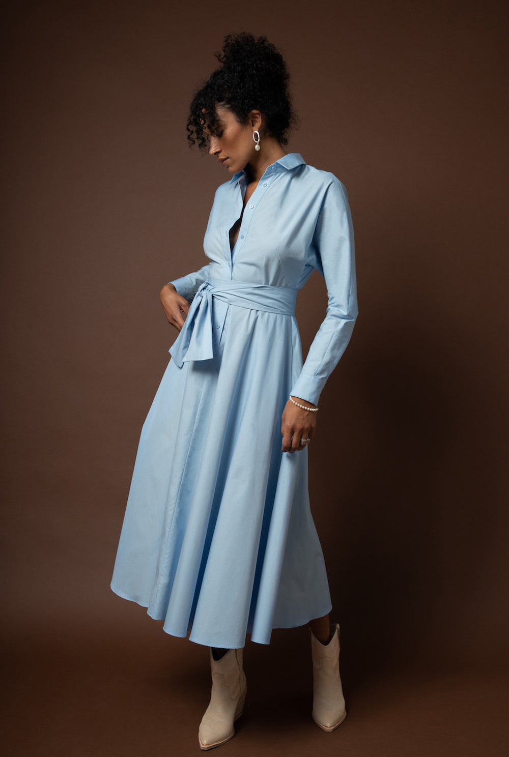 feminine long sleeve dress The Feminine Dress