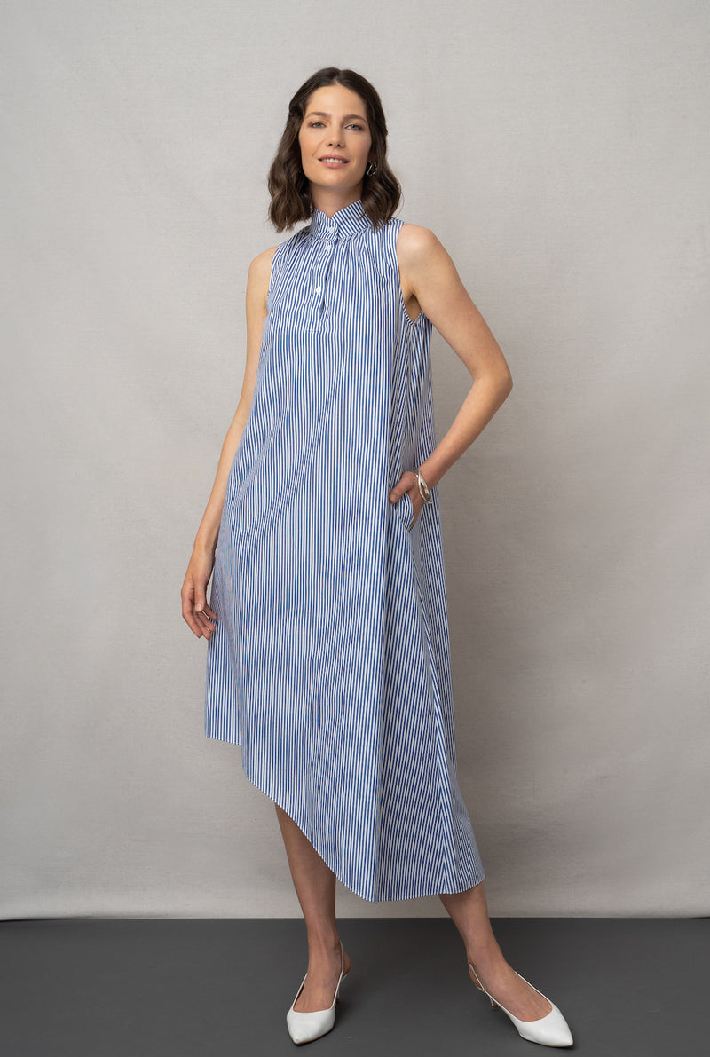 100% Organic Cotton Asymmetrical Dress